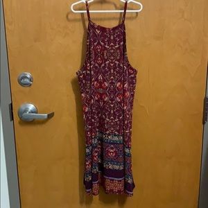 Patterned Shift Dress